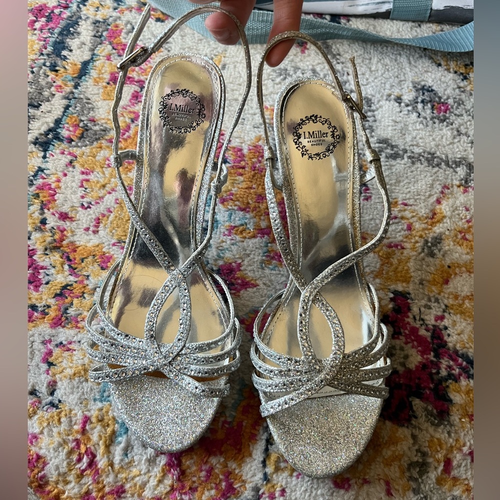 I. Miller Silver Women’s Heels